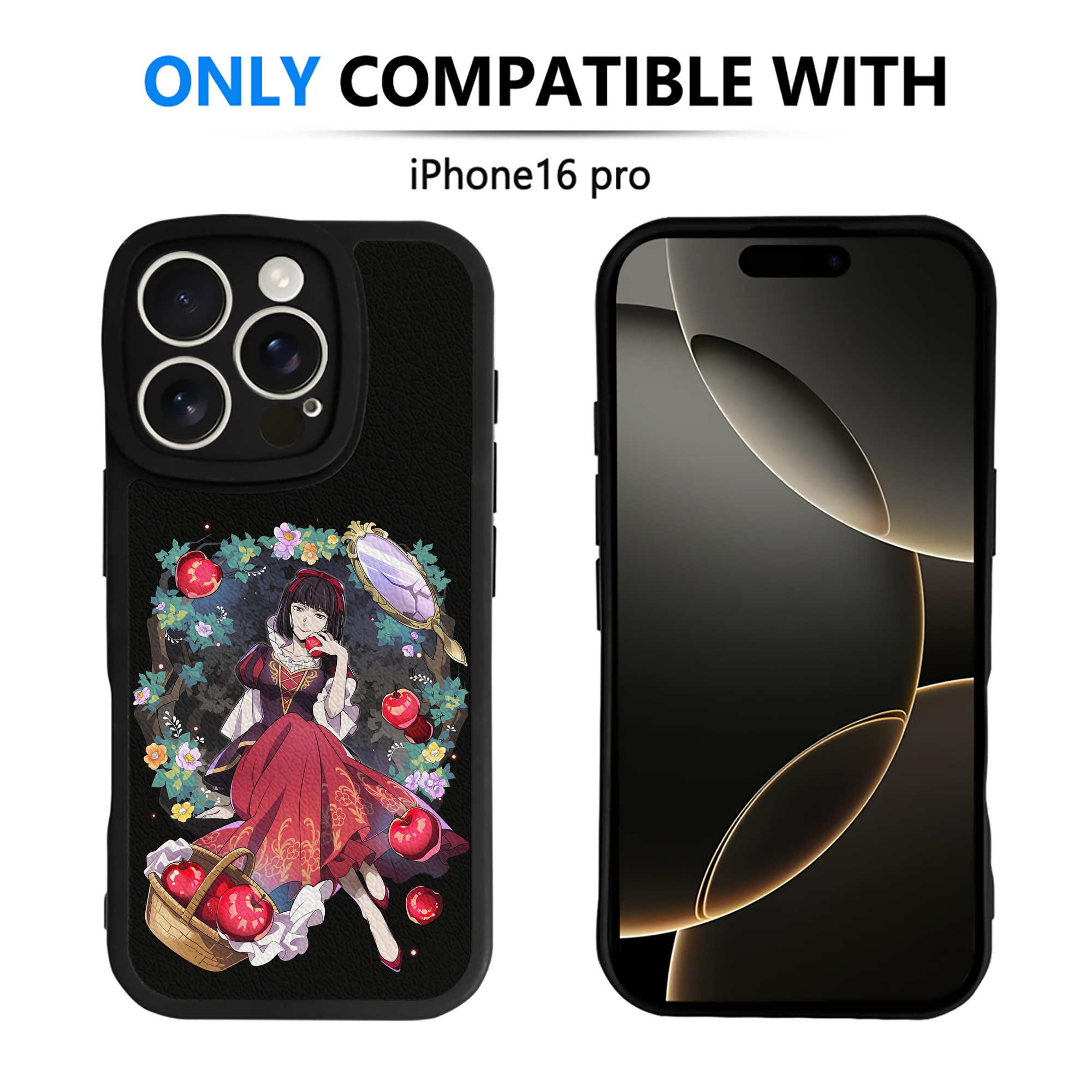 （画像用） 文豪ストレイドッグス Bungo Stray Dogs 【iPhone 16シリーズ対応】シリコンスマホケース（レザー調） 材質：シリコン